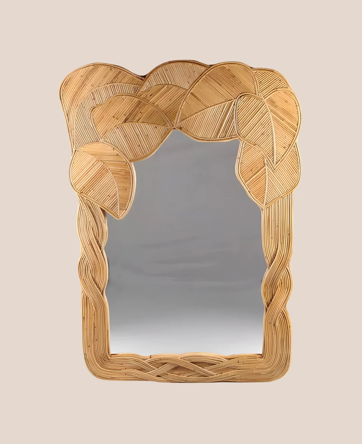 contemporary-french-rattan-mirror-vivai-del-sud-style