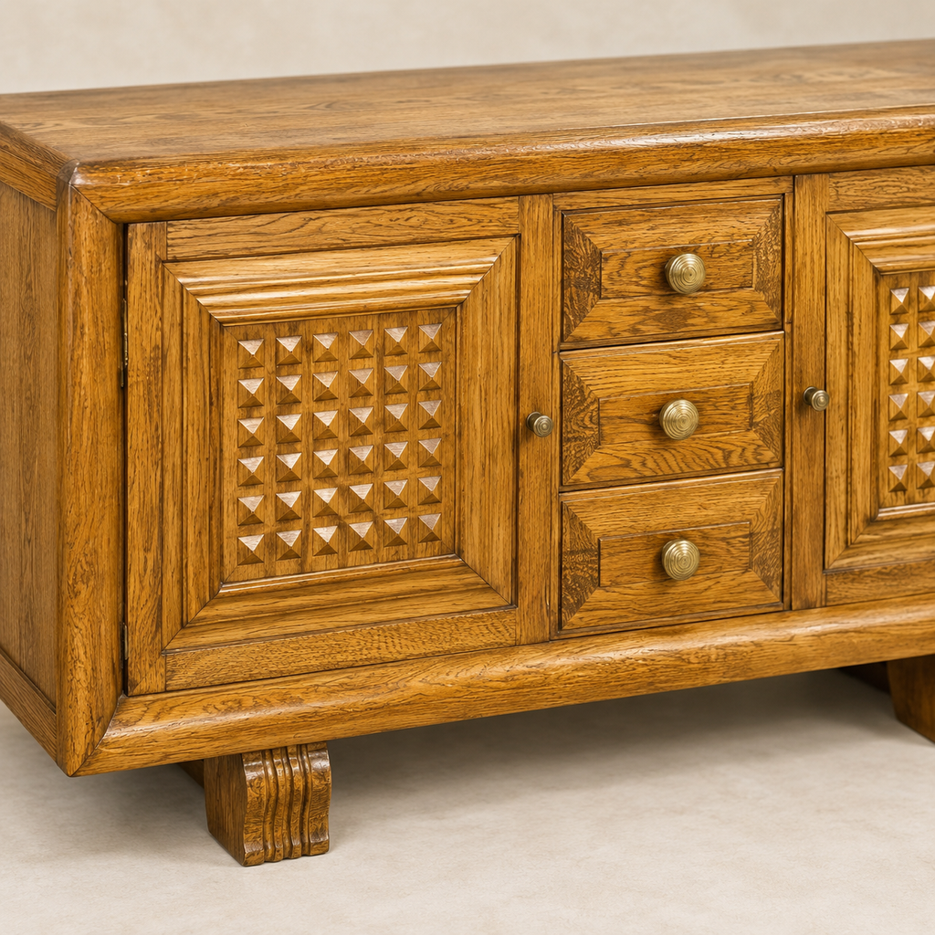 Charles Dudouyt Oak Buffet