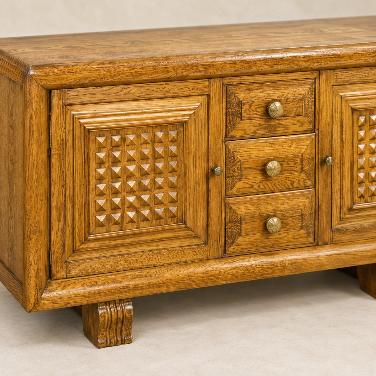 Charles Dudouyt Oak Buffet