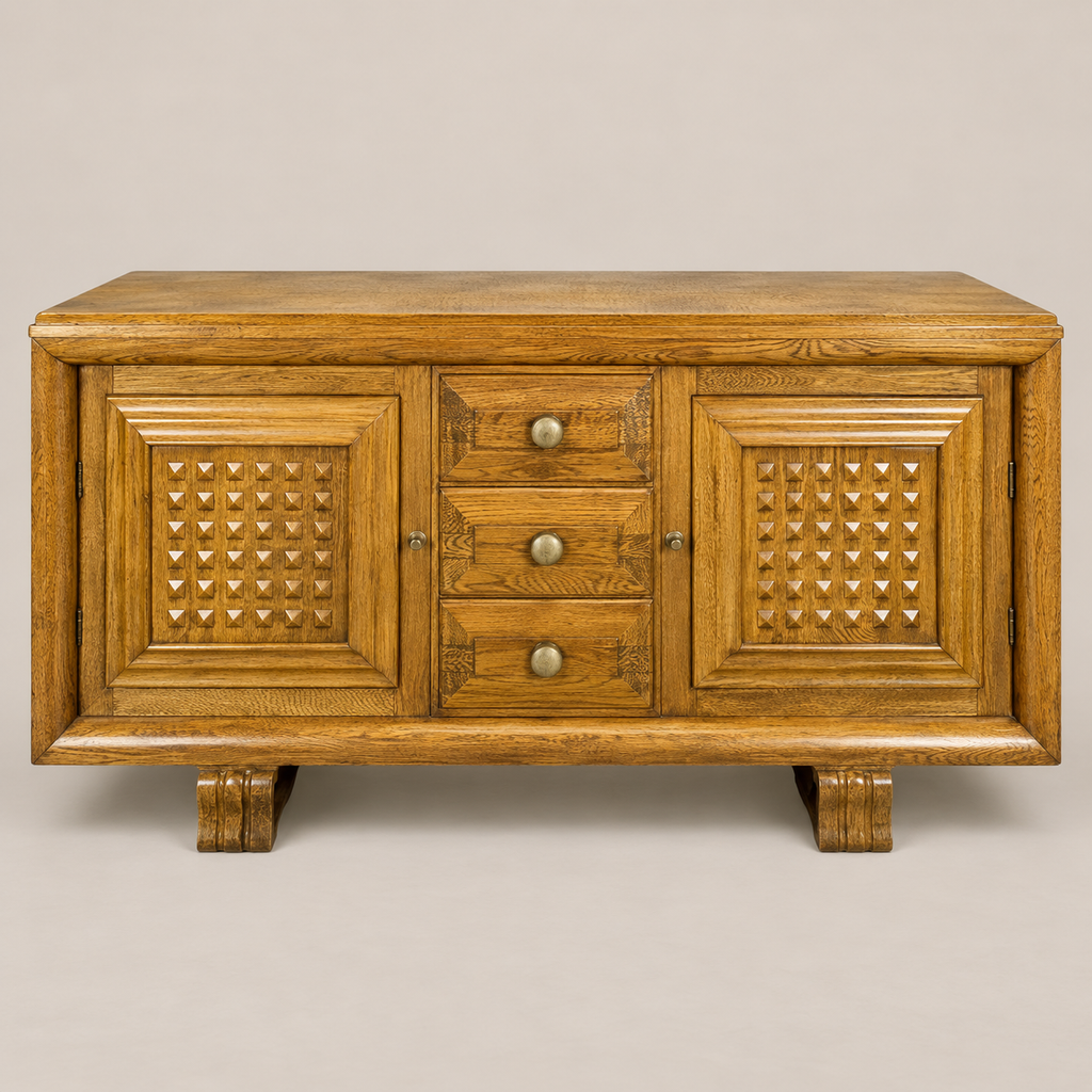 Charles Dudouyt Oak Buffet