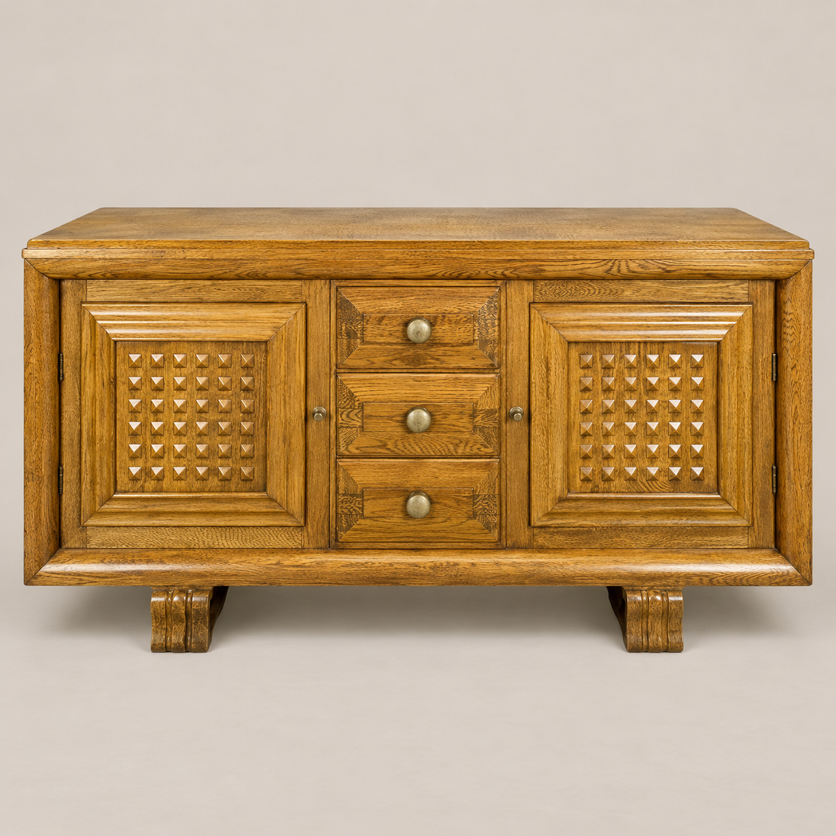 Charles Dudouyt Oak Buffet