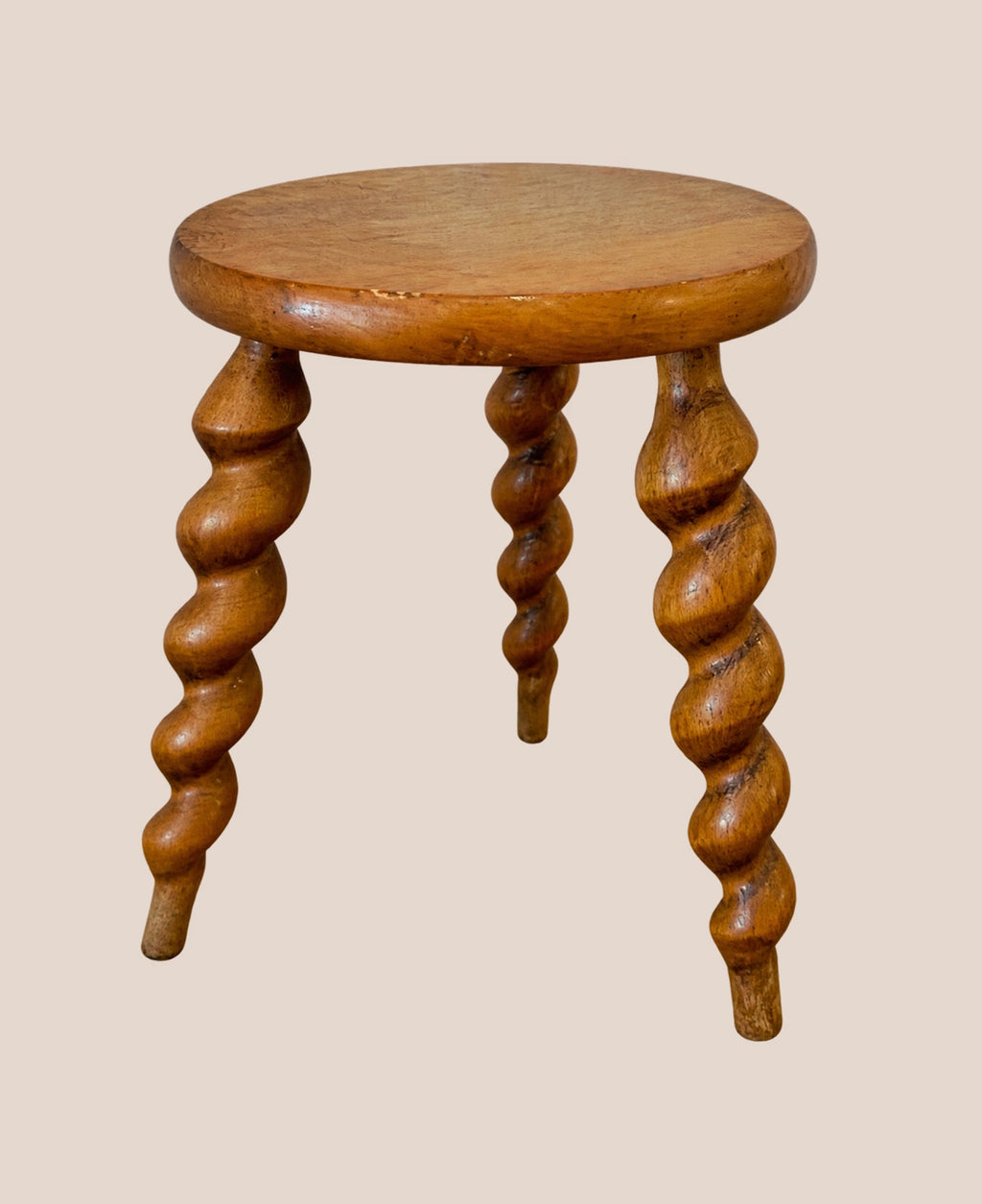 early-20th-century-french-oak-twist-stool-paris