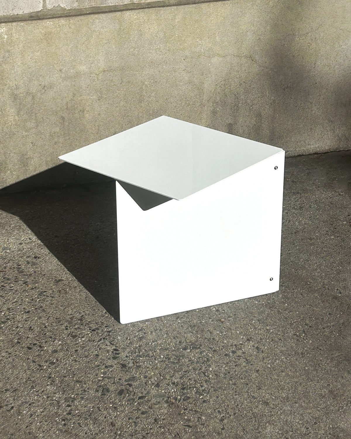 Ford Bostwick A9 Side Table white finish