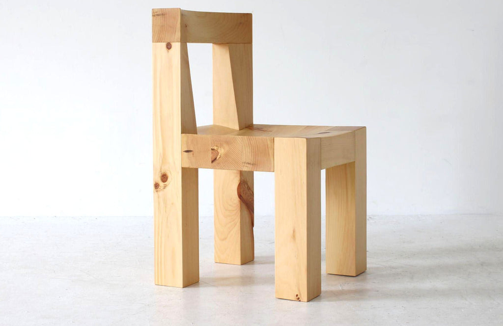 4x4 chair front view by Ford Bostwick