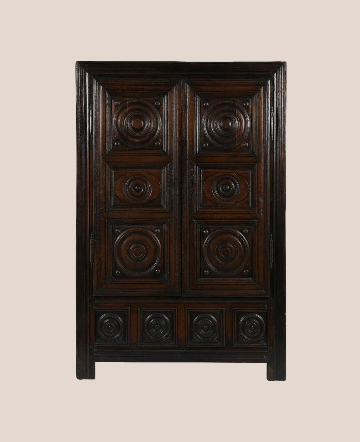 french-louis-XIII-style-provincial-oak-cabinet-19th-century