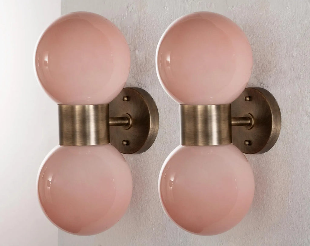Pink Murano Wall Sconce
