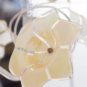 Vintage murano flower sconce
