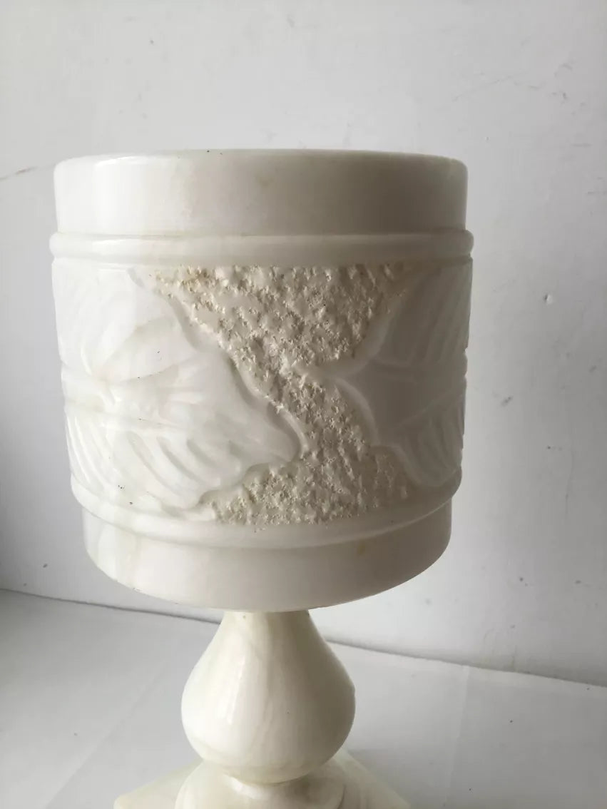 1960s French Alabaster Lamp