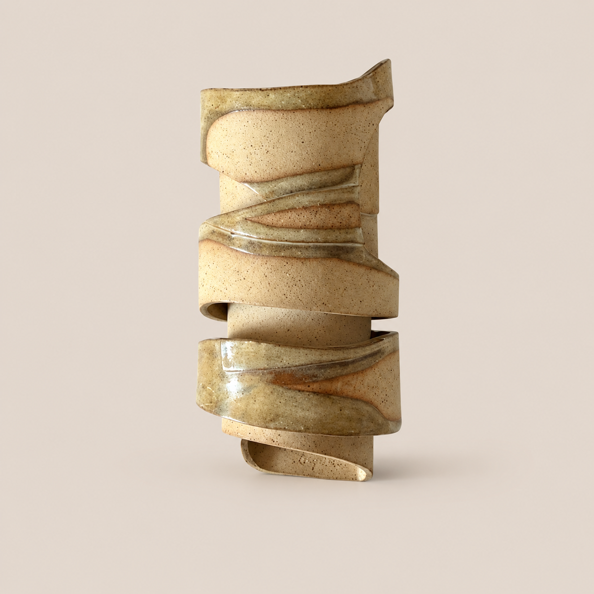MOTION Sconce by Katia Langeard on Cleo Collects blush beige background