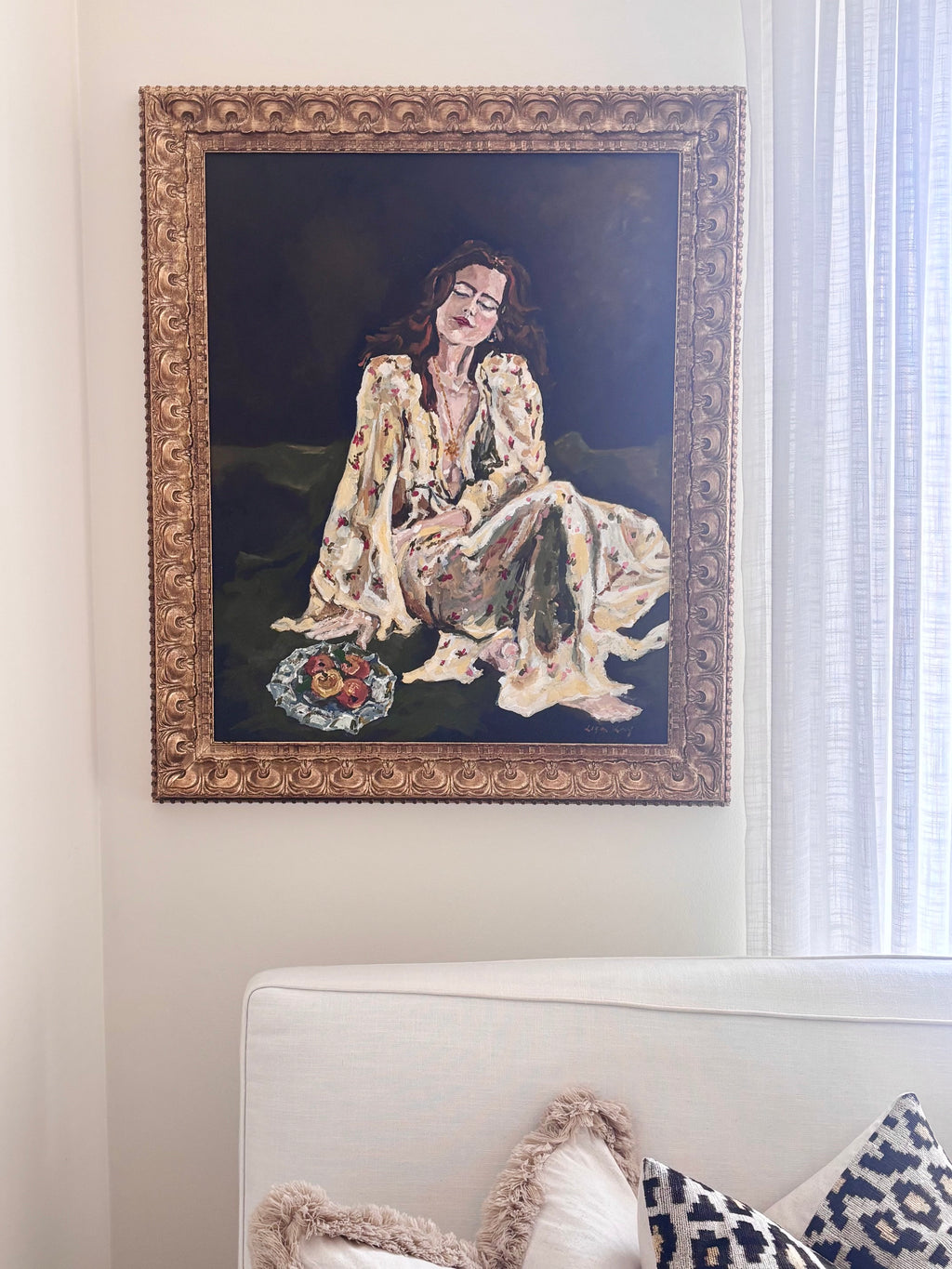 Femme Nue by Lisa Kay – framed room view