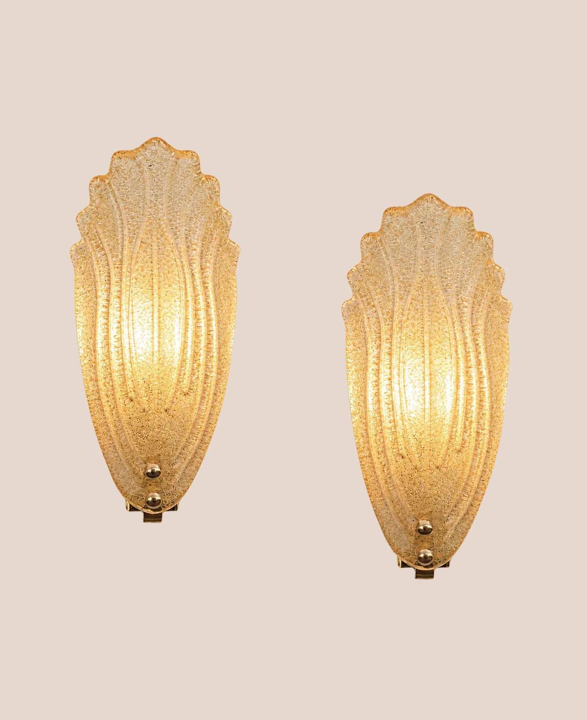murano-leaf-glass-sconces-contemporary-handmade-wall-lighting