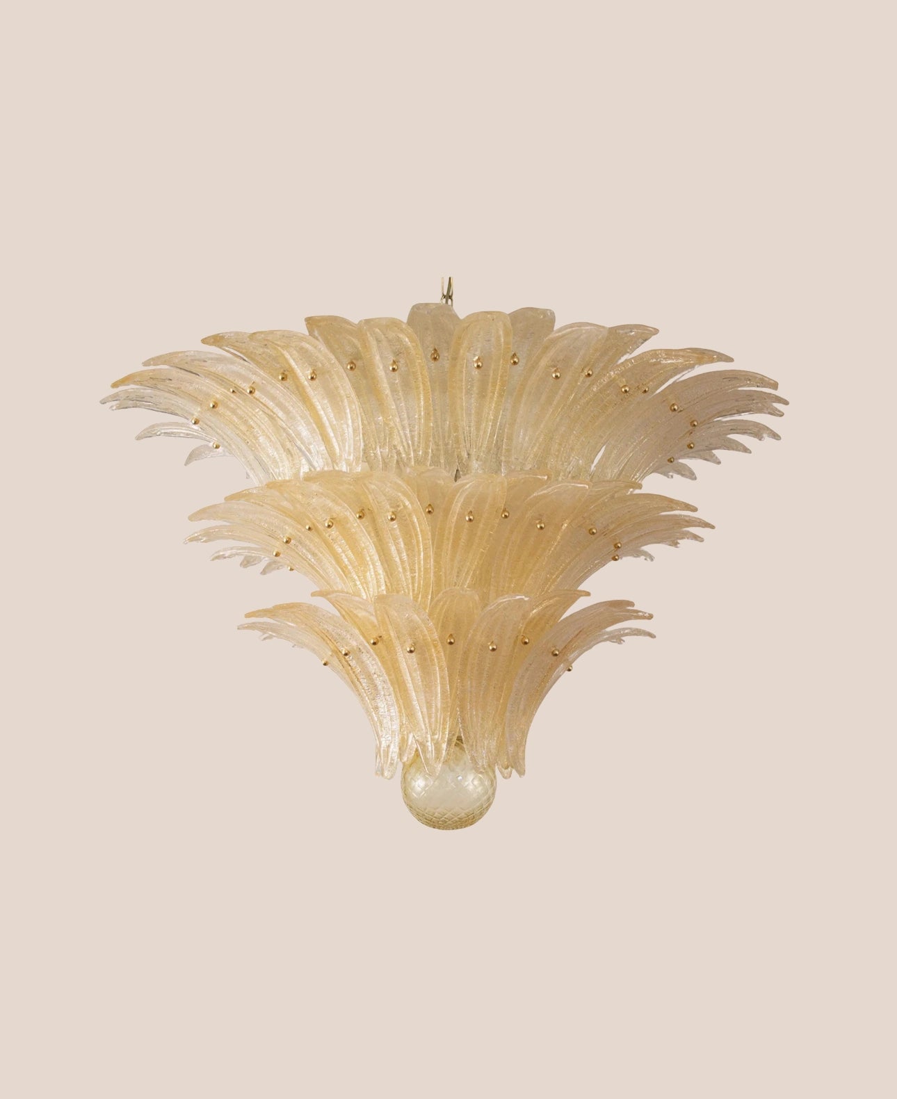 palmette-chandelier-in-amber-murano-glass-handmade-suspension-light