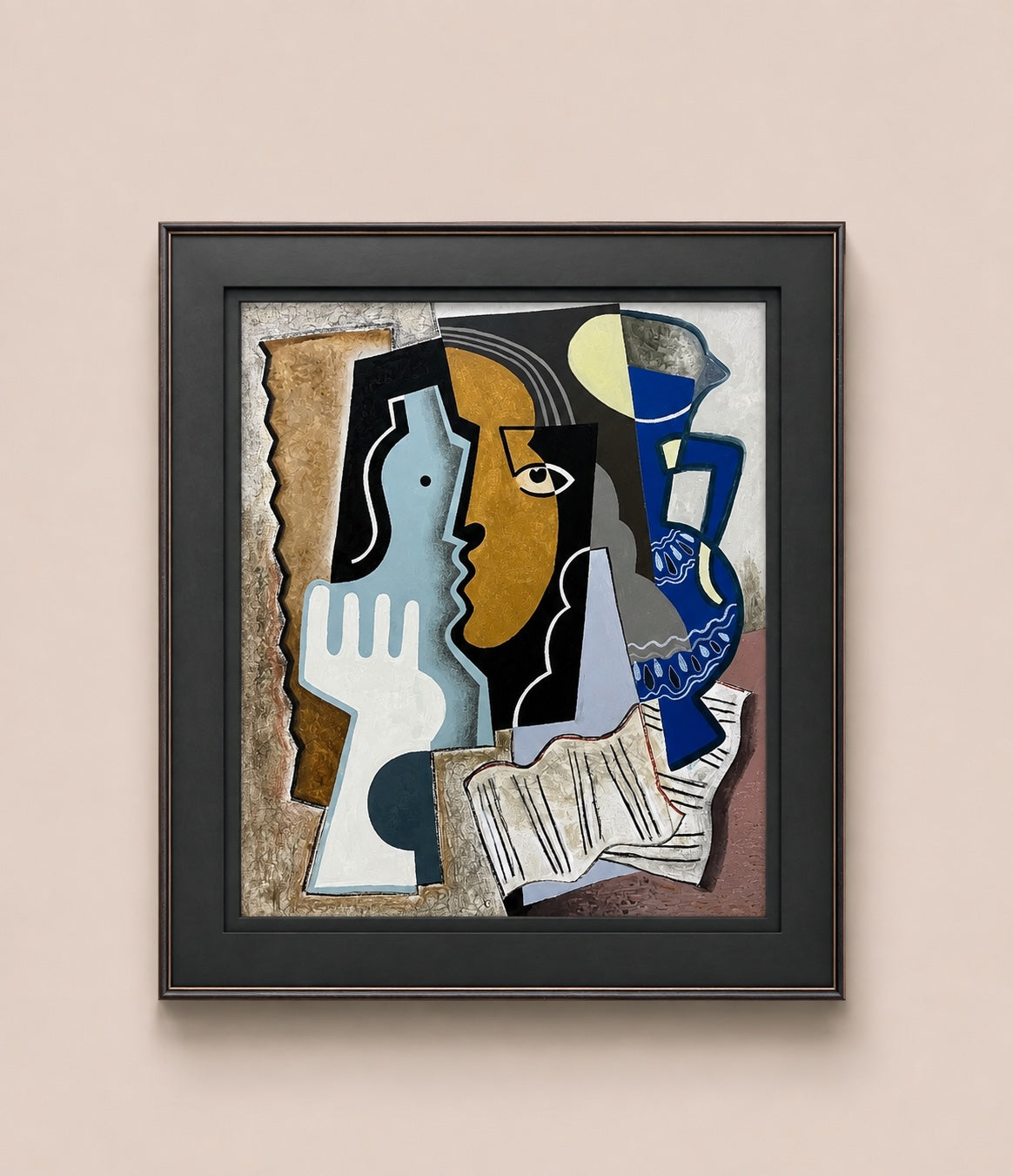 Original painting by Pascal Jarrion, 50 x 60 cm