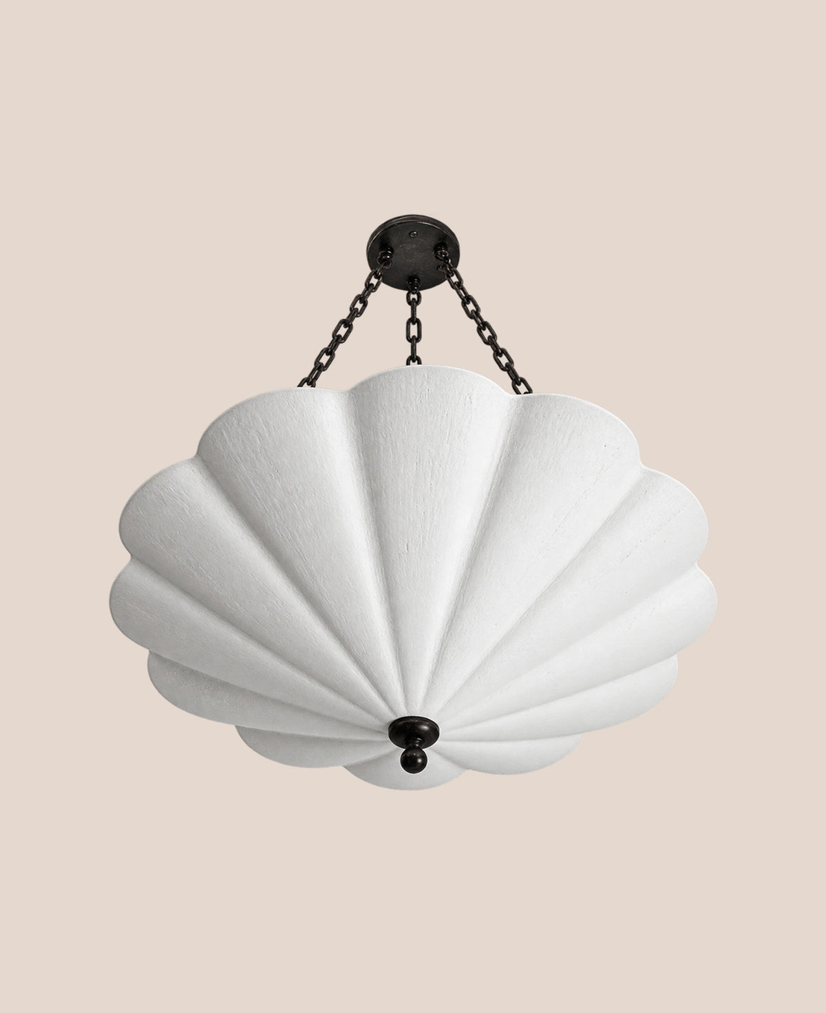 plaster-scallop-pendant-chandelier