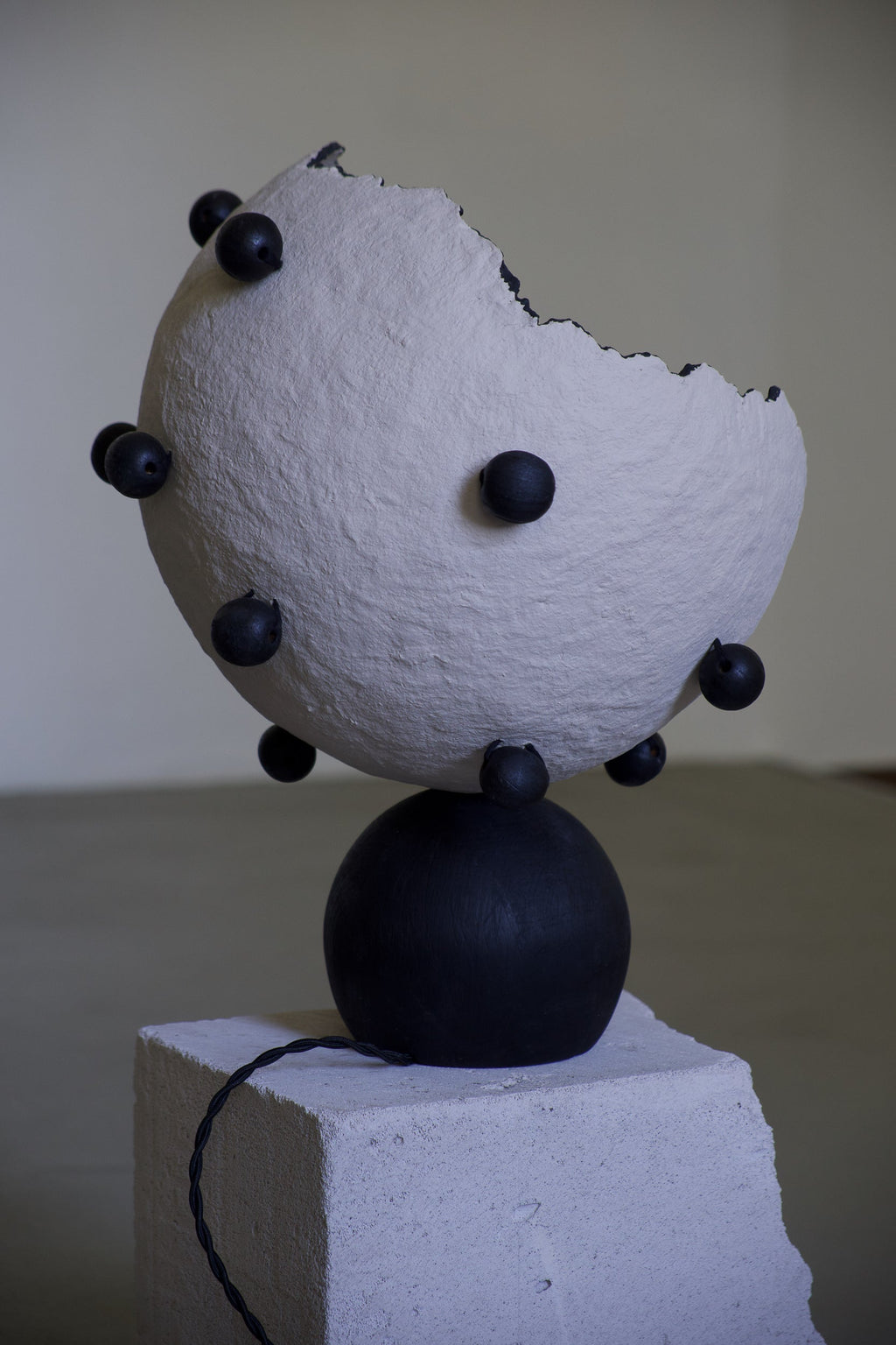 Moon Bowl table lamp by PletoStudio