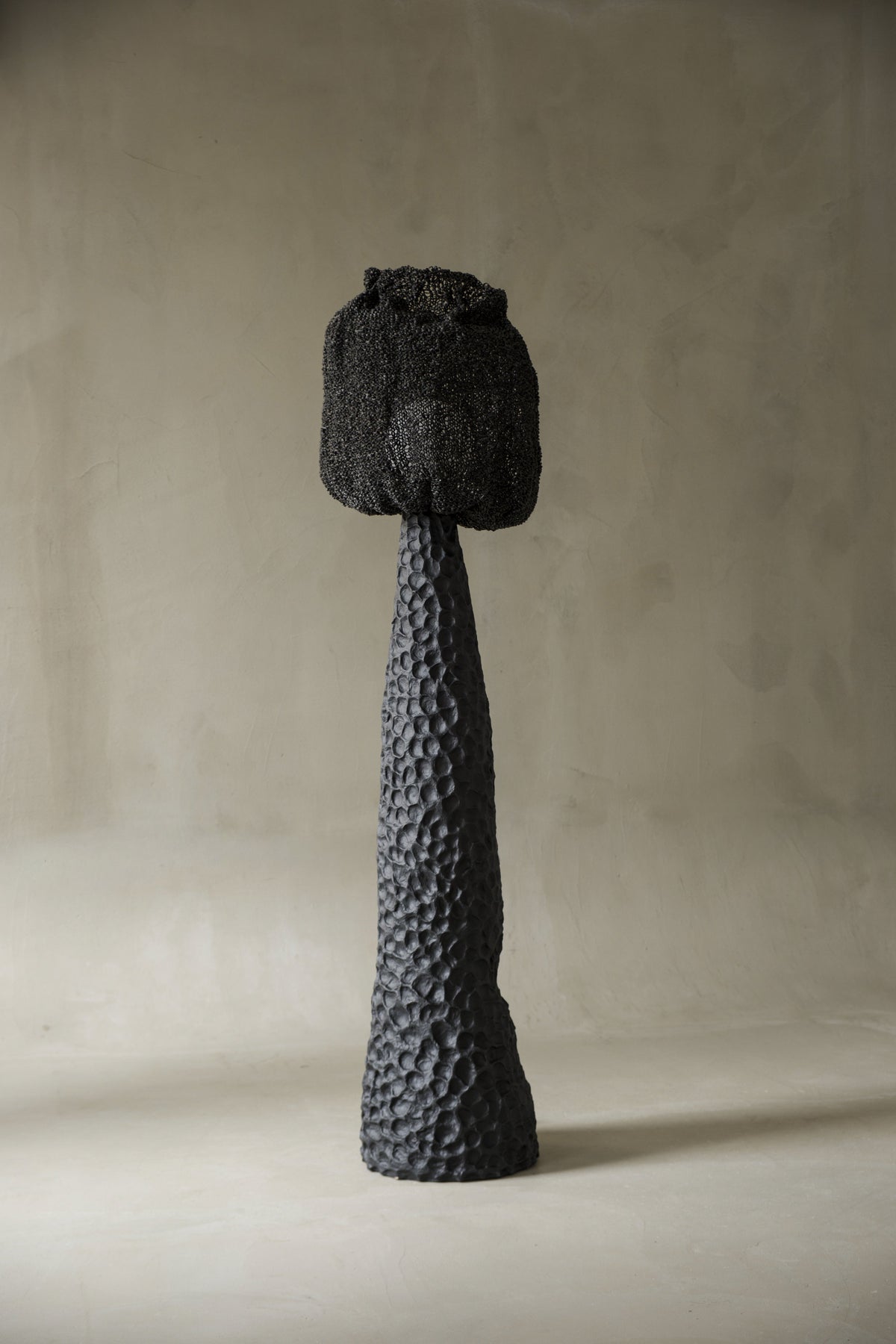 Noir Mokh floor lamp by PletoStudio