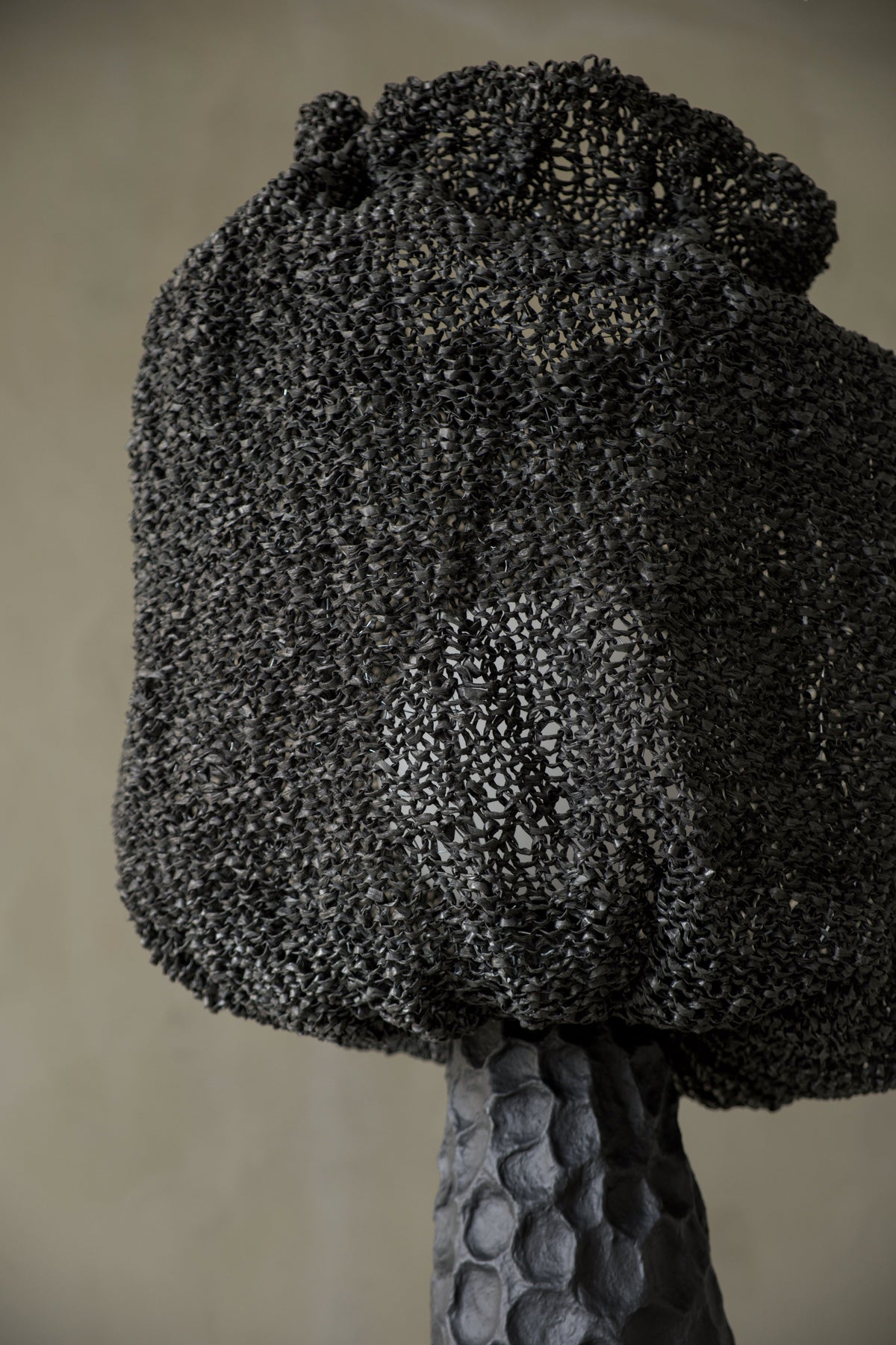 Noir Mokh floor lamp by PletoStudio