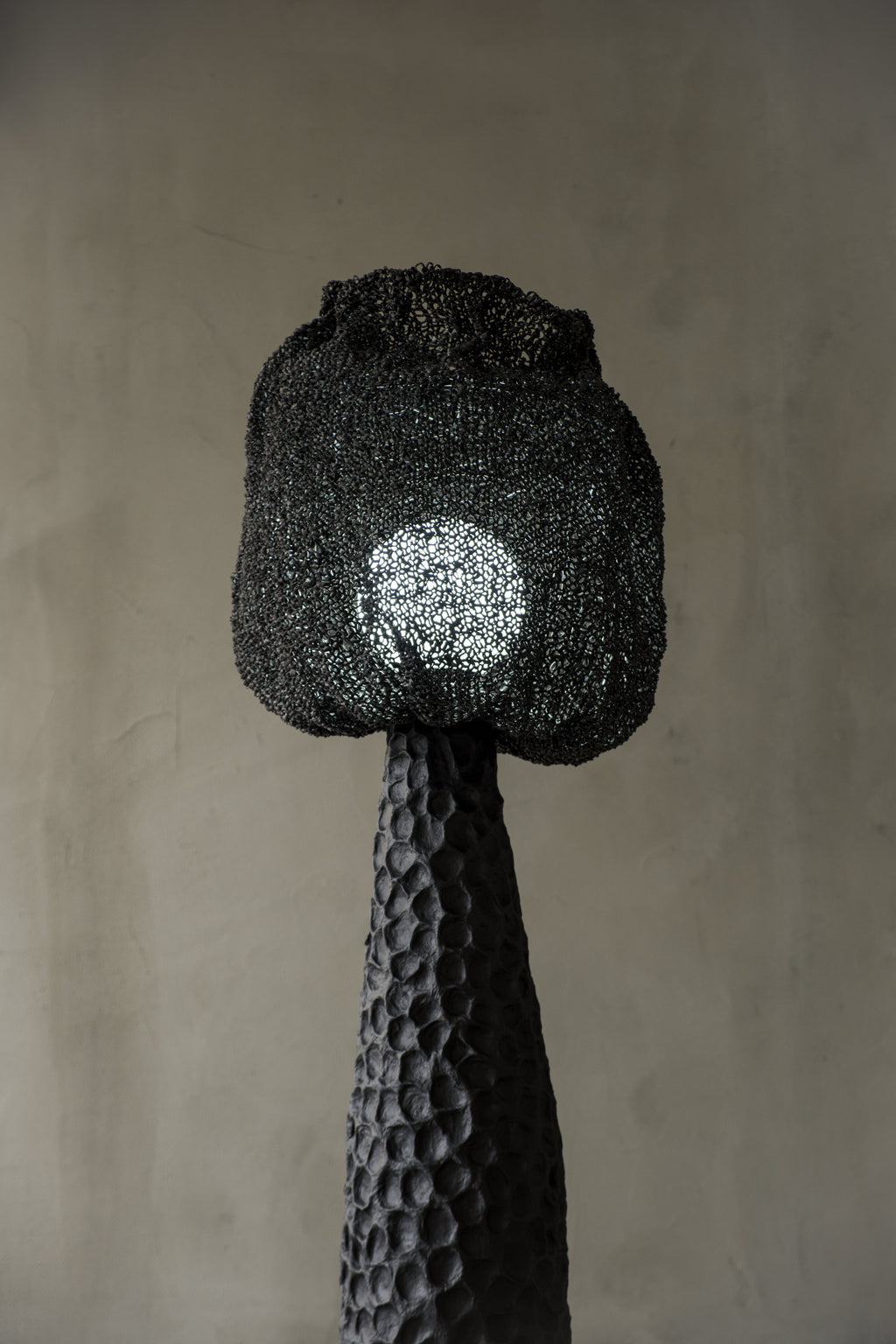 Noir Mokh floor lamp by PletoStudio