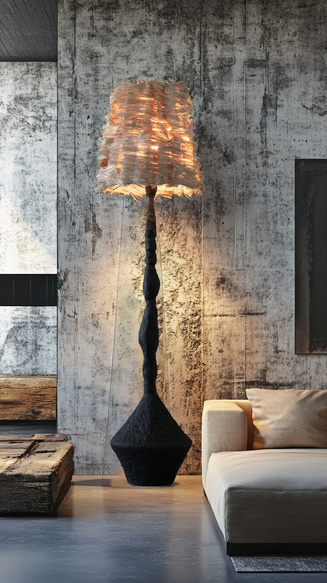 Stozhar floor lamp by PletoStudio