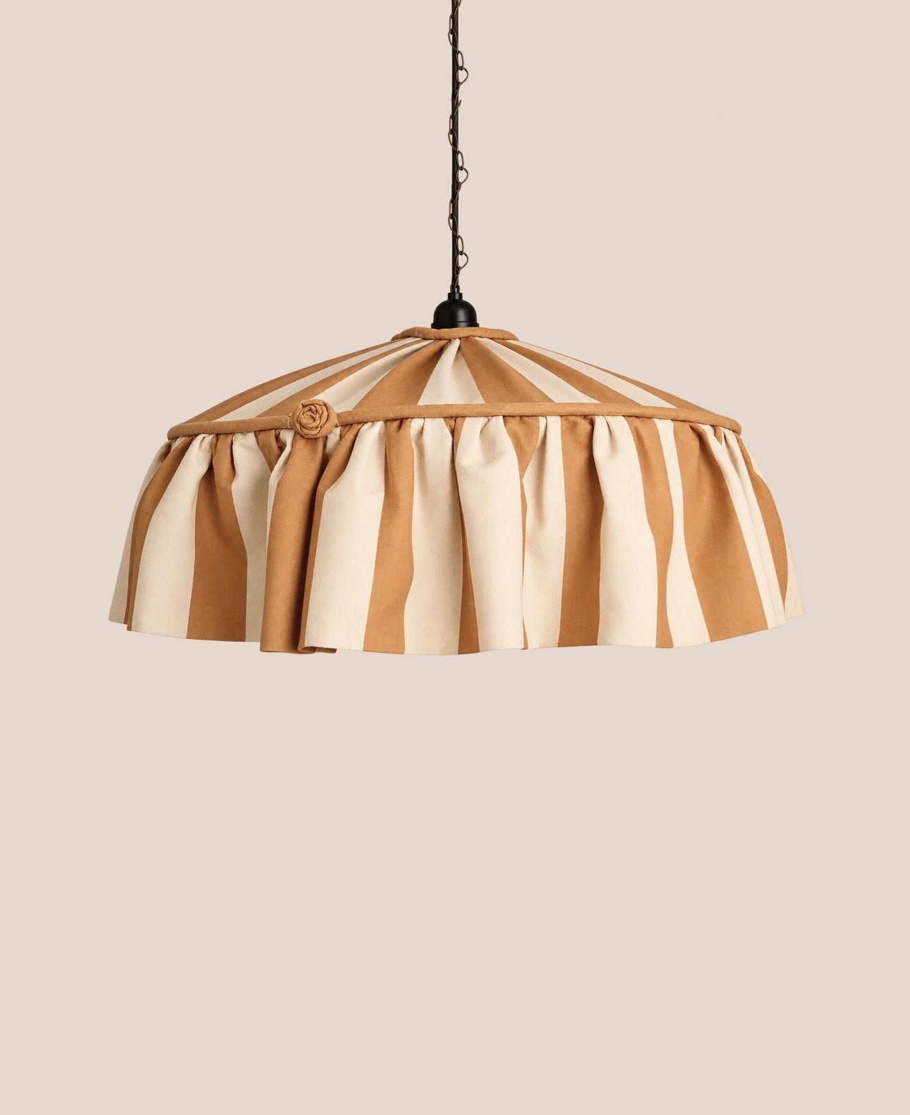 ruffle-lampshade-caramel-cream-striped