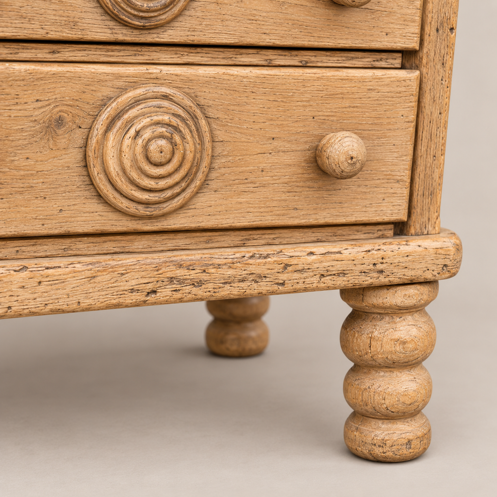 Charles Dudouyt Small Commode — detail