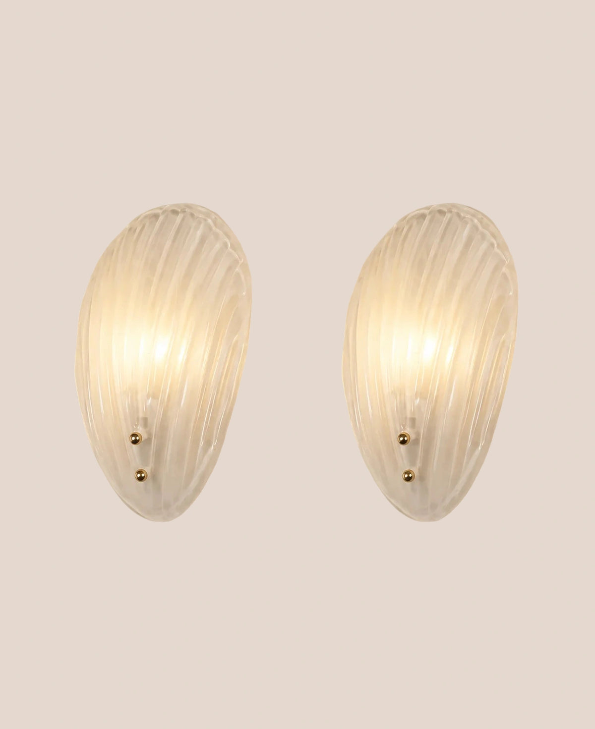 shell-murano-glass-wall-sconces-pair