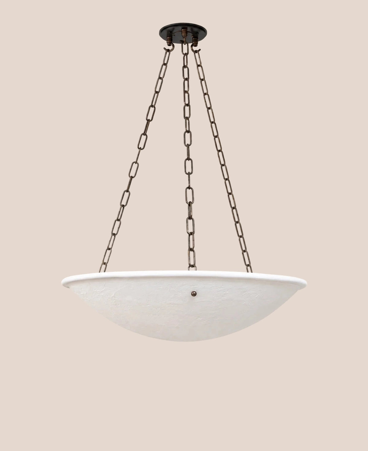 small-plaster-dish-pendant
