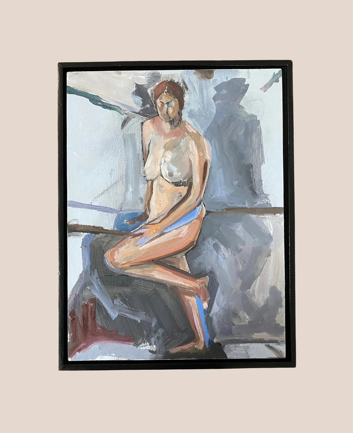 ‘Woman Bathing’ – Oil Painting by Melissa Clements