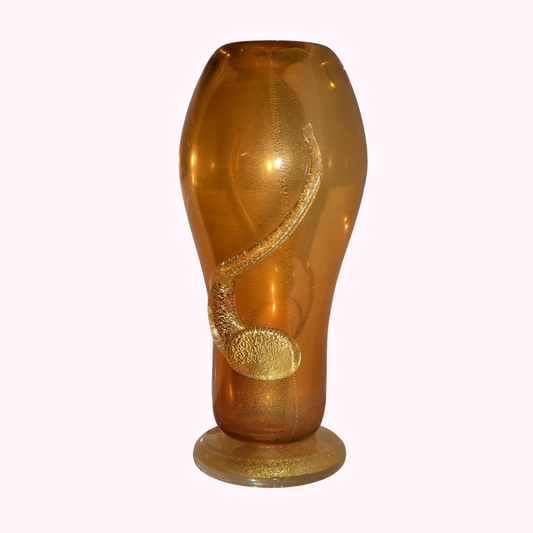 Alfredo Barbini Snake Vase