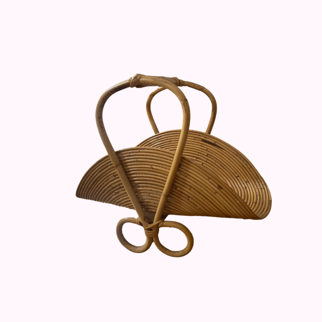 Italian Vintage Magazine Holder