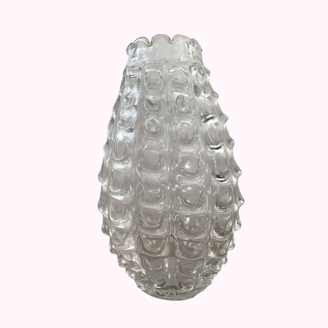 Art Deco Barovier Scalloped Vase